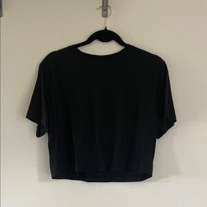 Lululemon All Yours Organic Cotton Cropped T-Shirt